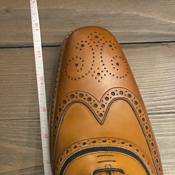 Barker McClean Cedar Calf & Blue Suede shoes - Picture 6 of 7